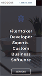 Mobile Screenshot of neocode.com