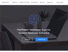 Tablet Screenshot of neocode.com